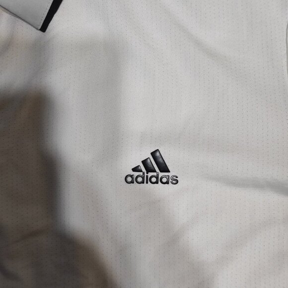 Adidas polo shirt men's size XL white colour Climacool Golf Active Wear - Picture 4 of 10